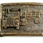 1977 Logging Truck Belt Buckle By Bergamont Siskiyou Arroya Grande