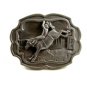 1988 Cowboy Rodeo Western Bronco Busting Belt Buckle by C&J 2182014