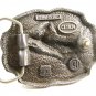 1988 Cowboy Rodeo Western Bronco Busting Belt Buckle by C&J 2182014