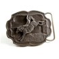 1988 Cowboy Rodeo Western Bronco Busting Belt Buckle by C&J 2182014