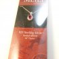 Meili Collection 18" Sterling Chain & Cz Pendant
