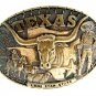 Texas Lone Star State Solid Brass Belt Buckle By Award Design