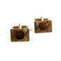 Unmarked Goldtone Cufflinks 10222013abcd