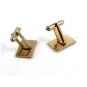 Unmarked Goldtone Cufflinks 10222013abcd