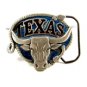 1980 Number Texas Longhorn Belt Buckle By Great American