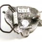 1980 Number Texas Longhorn Belt Buckle By Great American