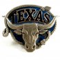 1980 Number Texas Longhorn Belt Buckle By Great American