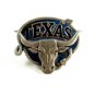 1980 Number Texas Longhorn Belt Buckle By Great American