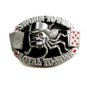 1995 Sworn To Fun Loyal To None Spider Gambling Cards Belt Buckle