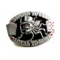 1995 Sworn To Fun Loyal To None Spider Gambling Cards Belt Buckle