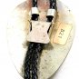 Southwest Western Cowboy Rodeo Bronco Busting Turquoise Coral Bolo