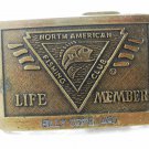 Life Member Belt Buckle by North American Fishing Club 7215 Billy Copeland