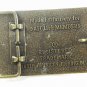 Life Member Belt Buckle by North American Fishing Club 7215 Billy Copeland
