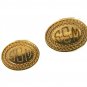 Anson Initial / Letters WSS or SSM 12K G.F. Goldtone Cufflinks 71014