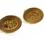 Anson Initial / Letters WSS or SSM 12K G.F. Goldtone Cufflinks 71014