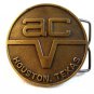 ac Houston Texas Belt Buckle