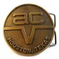 ac Houston Texas Belt Buckle