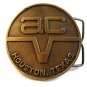 ac Houston Texas Belt Buckle
