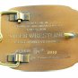 1988 Bronze Great American Rodeo Steer Wrestling Belt Buckle 10302013