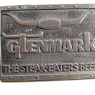 1977 Glenmark The Steak Eaters Beef Belt Buckle