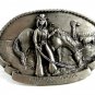 1985 American Cowgirl Comemorative Belt Buckle by Arroyo Grande 102314