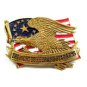 1982 Right To Bear & Keep Arms Solid Brass Belt Buckle by Baron