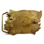 1982 Right To Bear & Keep Arms Solid Brass Belt Buckle by Baron