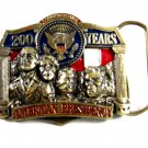200 Years American President Belt Buckle by American Commemoratives 62614