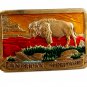 Western Cowboy Buffalo Belt Buckle by Kolcaco