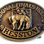 1979 Hesston National Finals Rodeo Belt Buckle