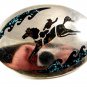 Western Rodeo Cowboy On Horse Belt Buckle by Uncle Dunkels Belts & Buckles