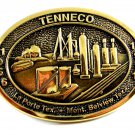 1956 - 1991 Tenneco La Porte Texas Belt Buckle by John Santana 82114