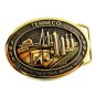 1956 - 1991 Tenneco La Porte Texas Belt Buckle by John Santana 82114