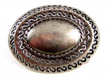 Silvertone Belt Buckle 5214