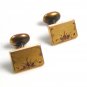 Victorian Goldtone Cufflinks 22514