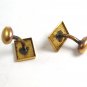 Victorian Goldtone Cufflinks 22514