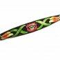 Victorian / Edwardian Beautiful Flower Enameled Bar Brooch Unmarked 101614