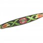 Victorian / Edwardian Beautiful Flower Enameled Bar Brooch Unmarked 101614