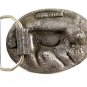 1986 Wild Boar Enameled Belt Buckle 51514 by C&J Inc