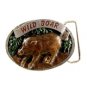 1986 Wild Boar Enameled Belt Buckle 51514 by C&J Inc