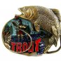 1982 Made in USA Trout Belt Buckle #102213