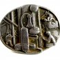 1988 Telephone Communication Workers Belt Buckle by Siskiyou 81914