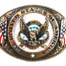 1986 The  United States of America Belt Buckle American Buckle Co 7615