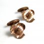 Edwardian / Victorian Goldtone Flower Cufflinks 22514