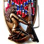 Lynyrd Skynrd Down South Jukin Belt Buckle Signed Fly On 2009