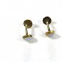 Small Goldtone Opalescent Cufflinks Unbranded 71615