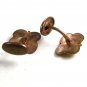 Edwardian / Victorian Goldtone Blue Cufflinks 22514