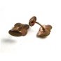 Edwardian / Victorian Goldtone Blue Cufflinks 22514
