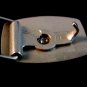 Bullrider belt buckle two tone