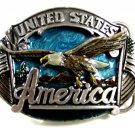 1990 United States America Belt Buckle by Arroya Grande 62614